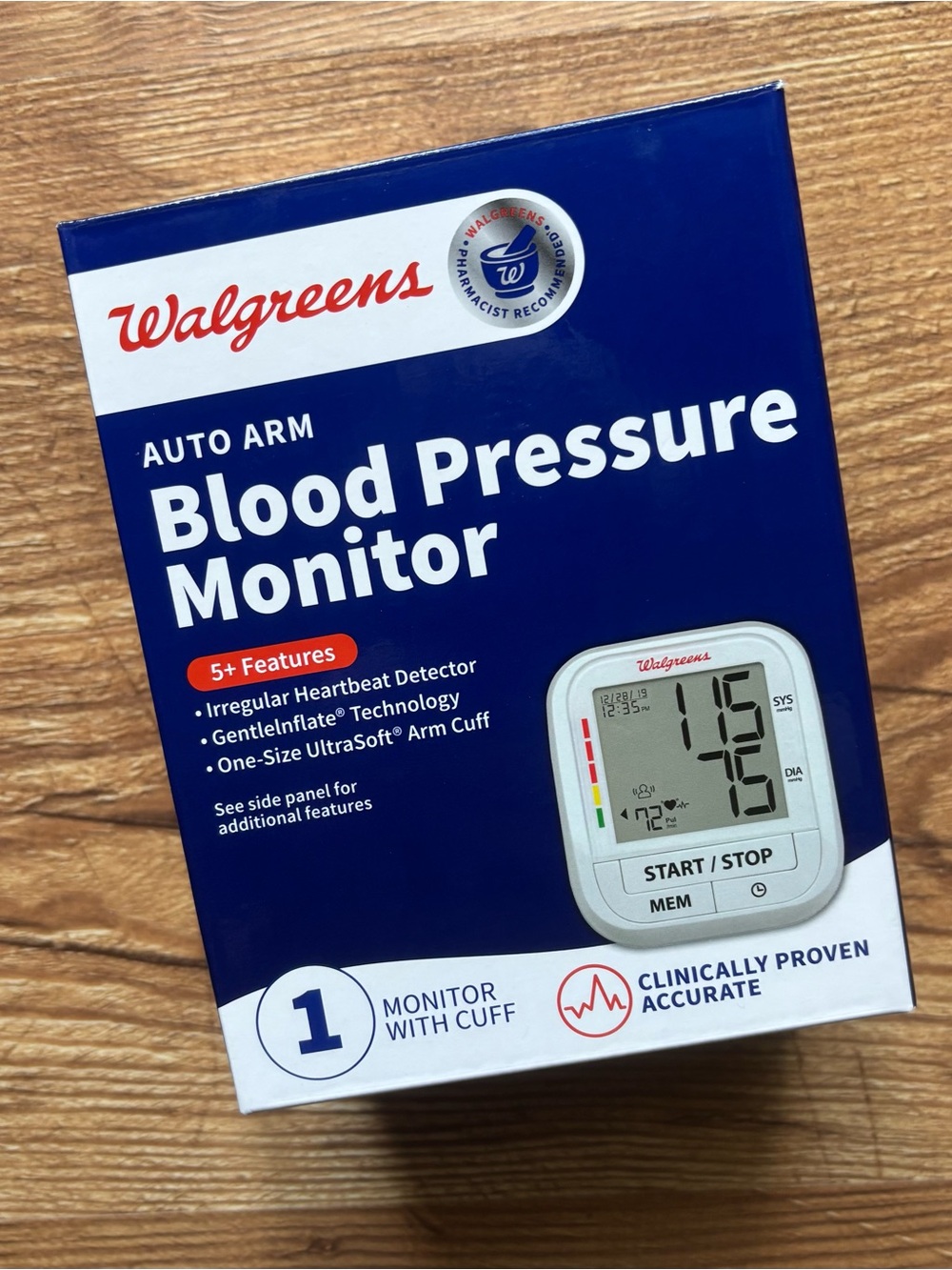 NWOT Walgreens Auto Arm Blood Pressure Monitor